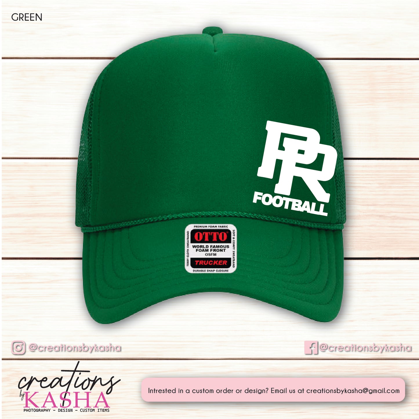 PR Football Hat