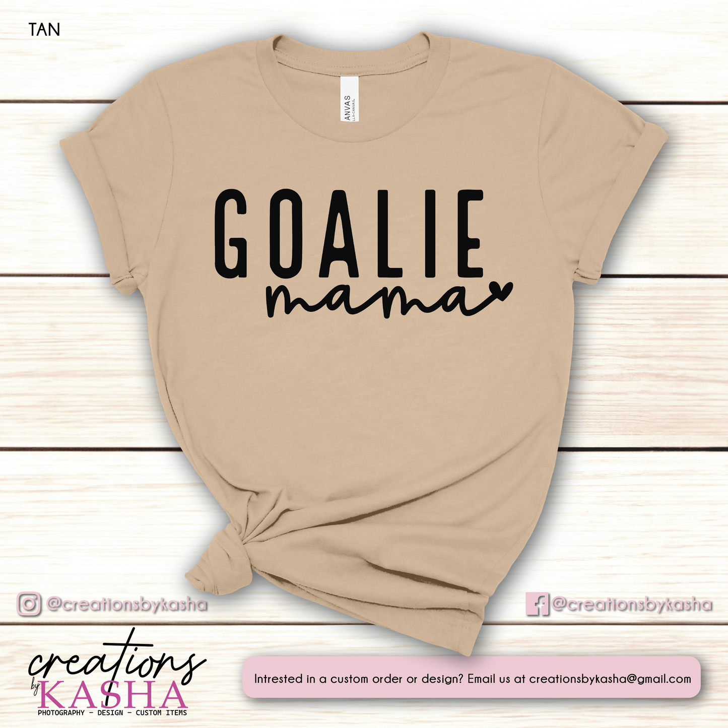 Goalie Mama T-Shirt