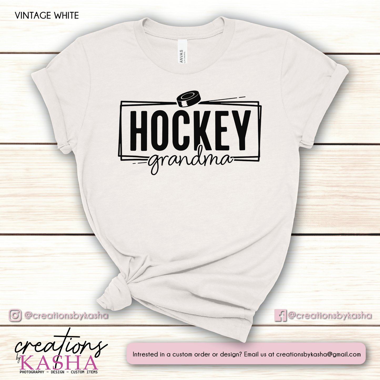 Hockey Grandma Shirt