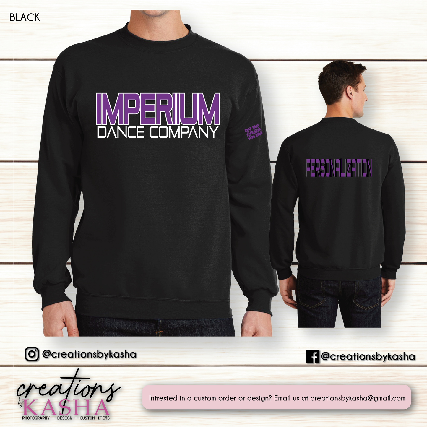 Imperium Glitter Crewneck