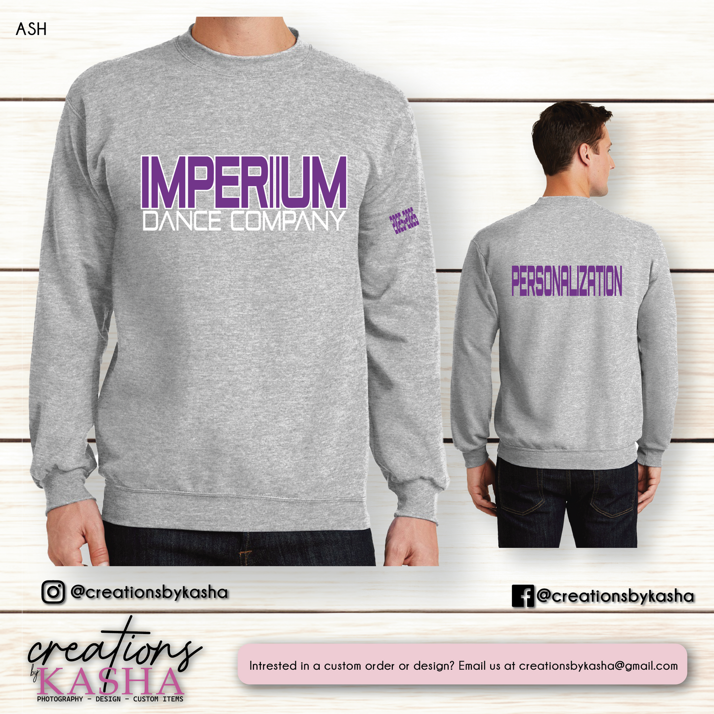 Imperium Glitter Crewneck