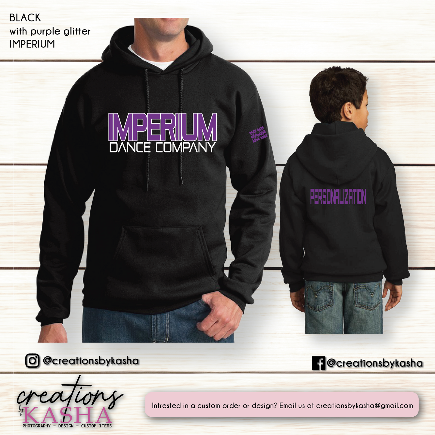 Imperium Glitter Hoodie