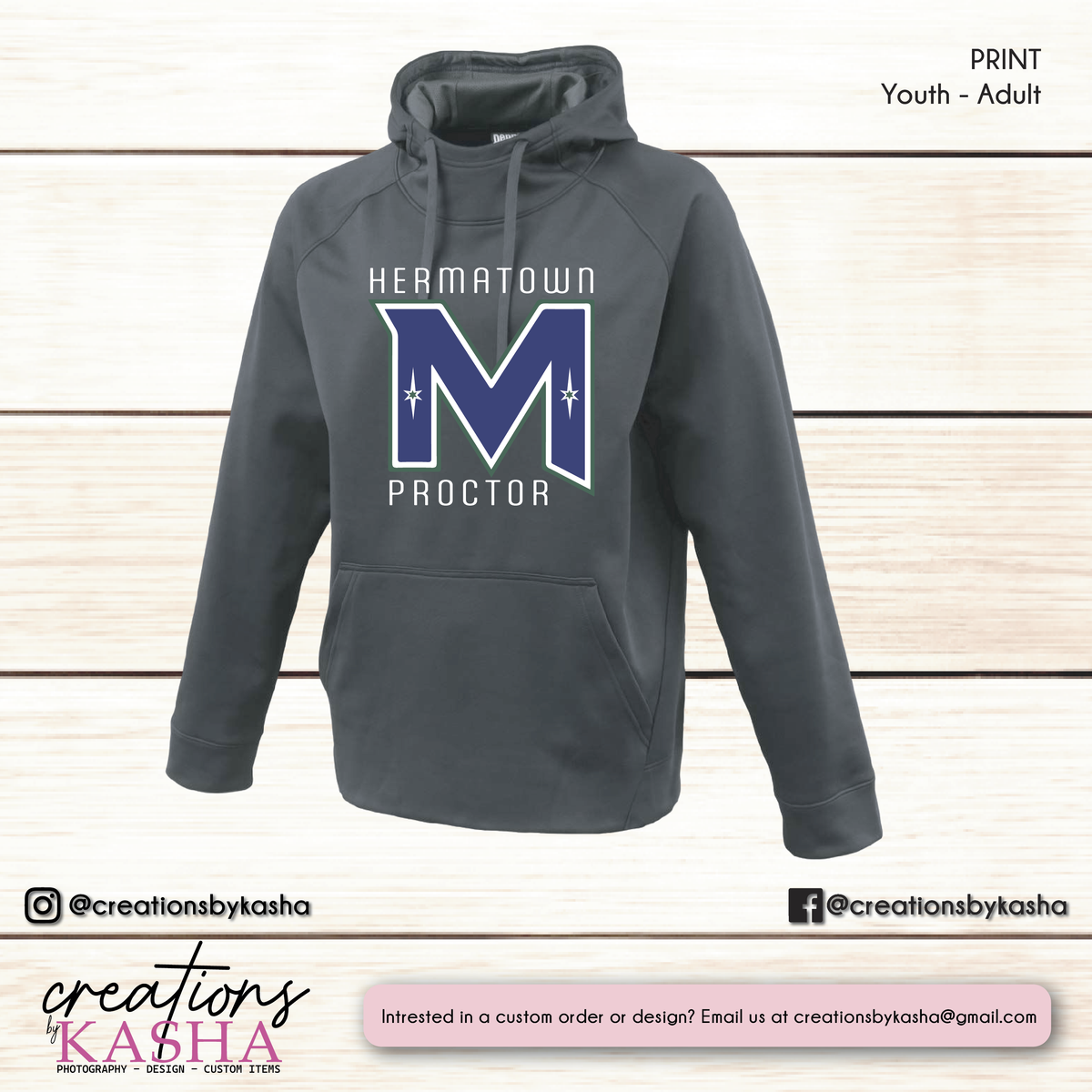 Mirage – Pennant Printed Breakaway Hoodie