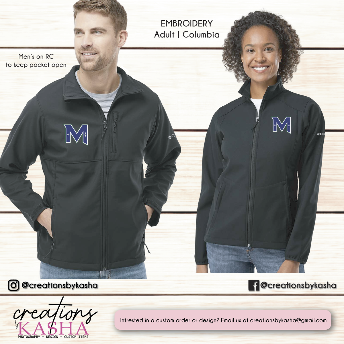 Mirage – Columbia Softshell Jackets