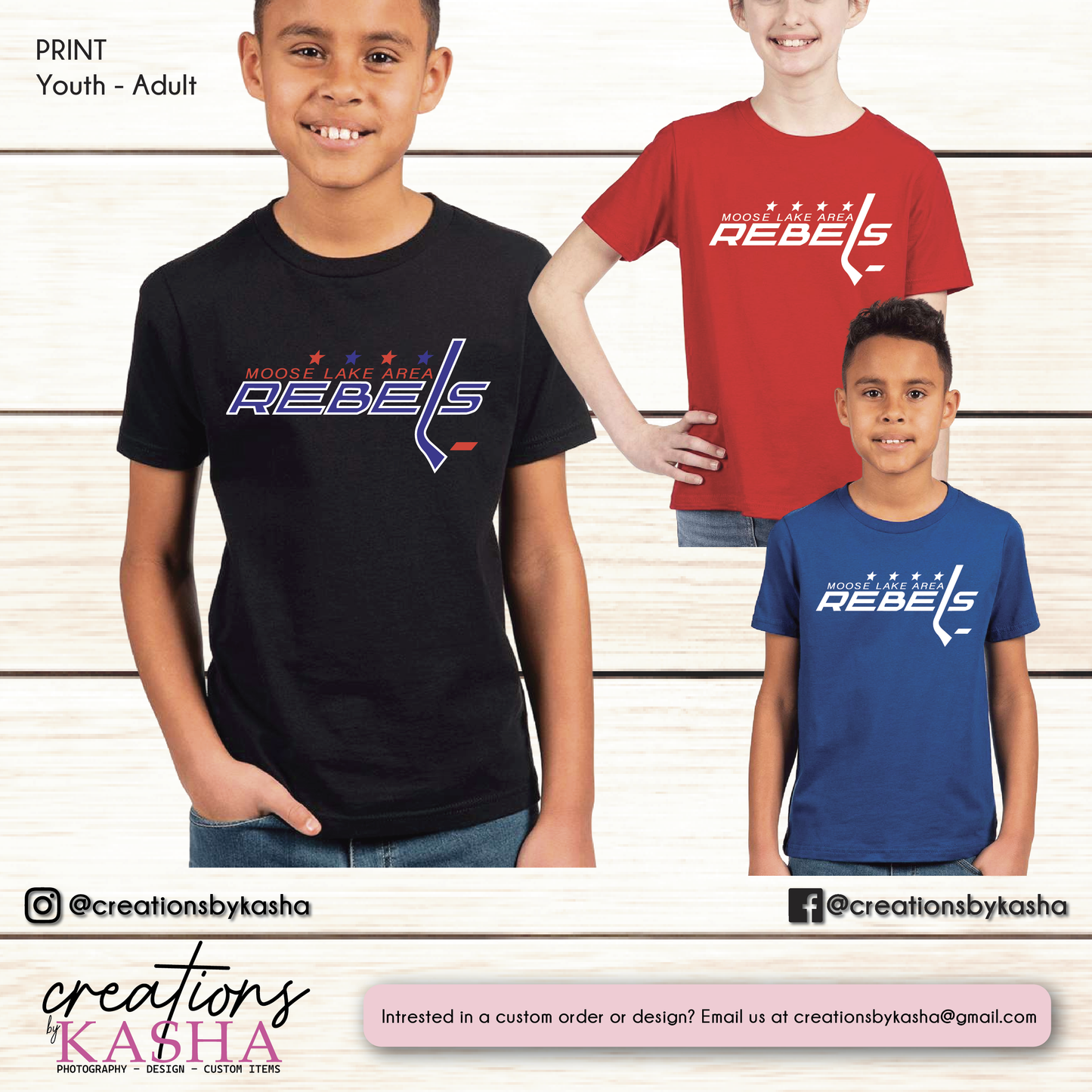 Rebels Official Logo T-Shirt