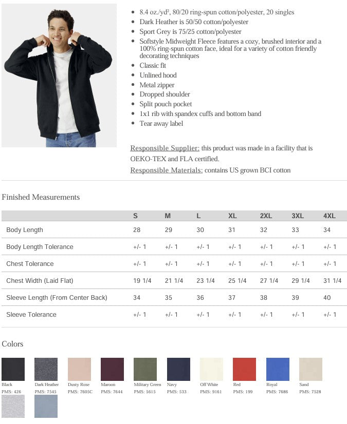 LSRCC Zip Up