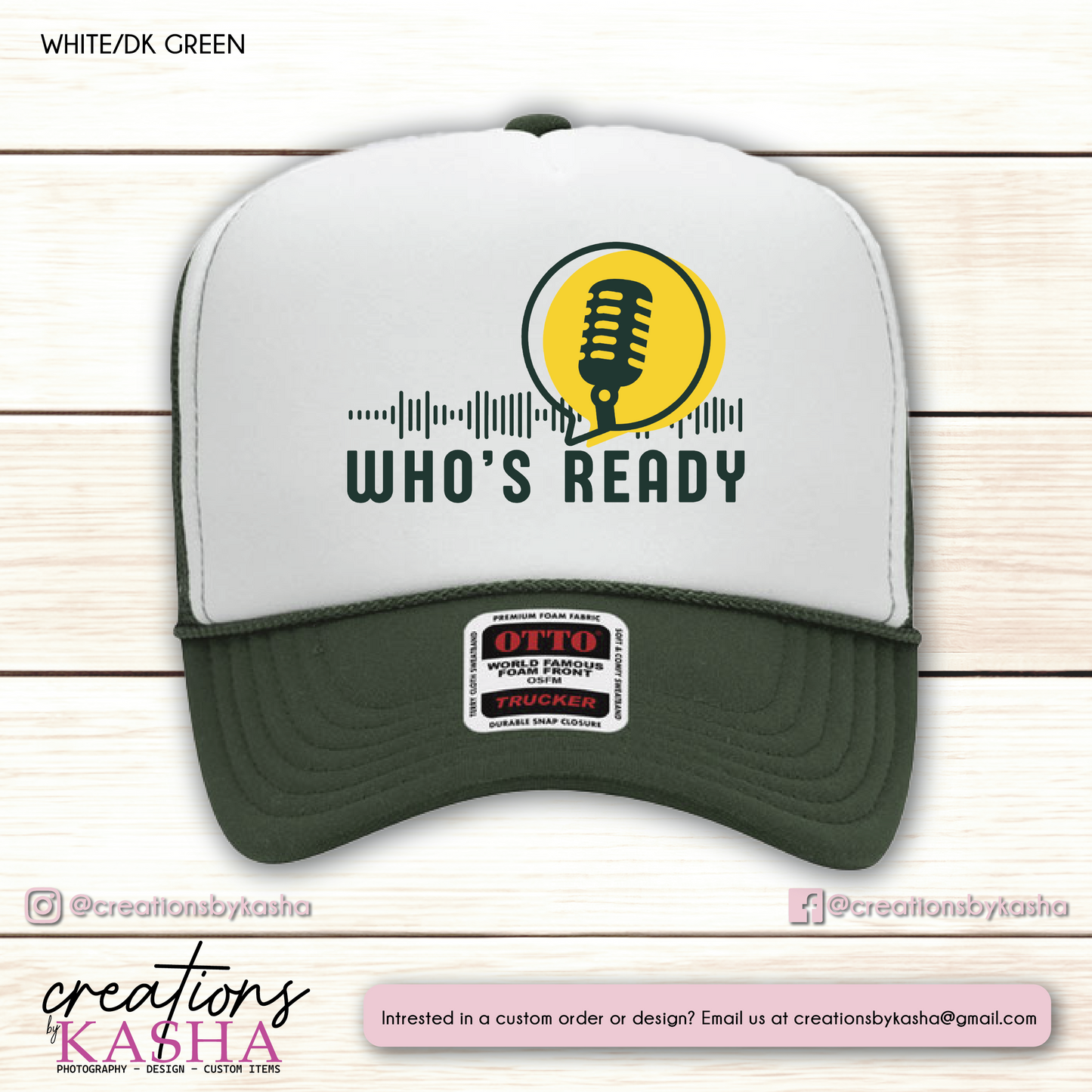 Who's Ready Tucker Hat Snapback