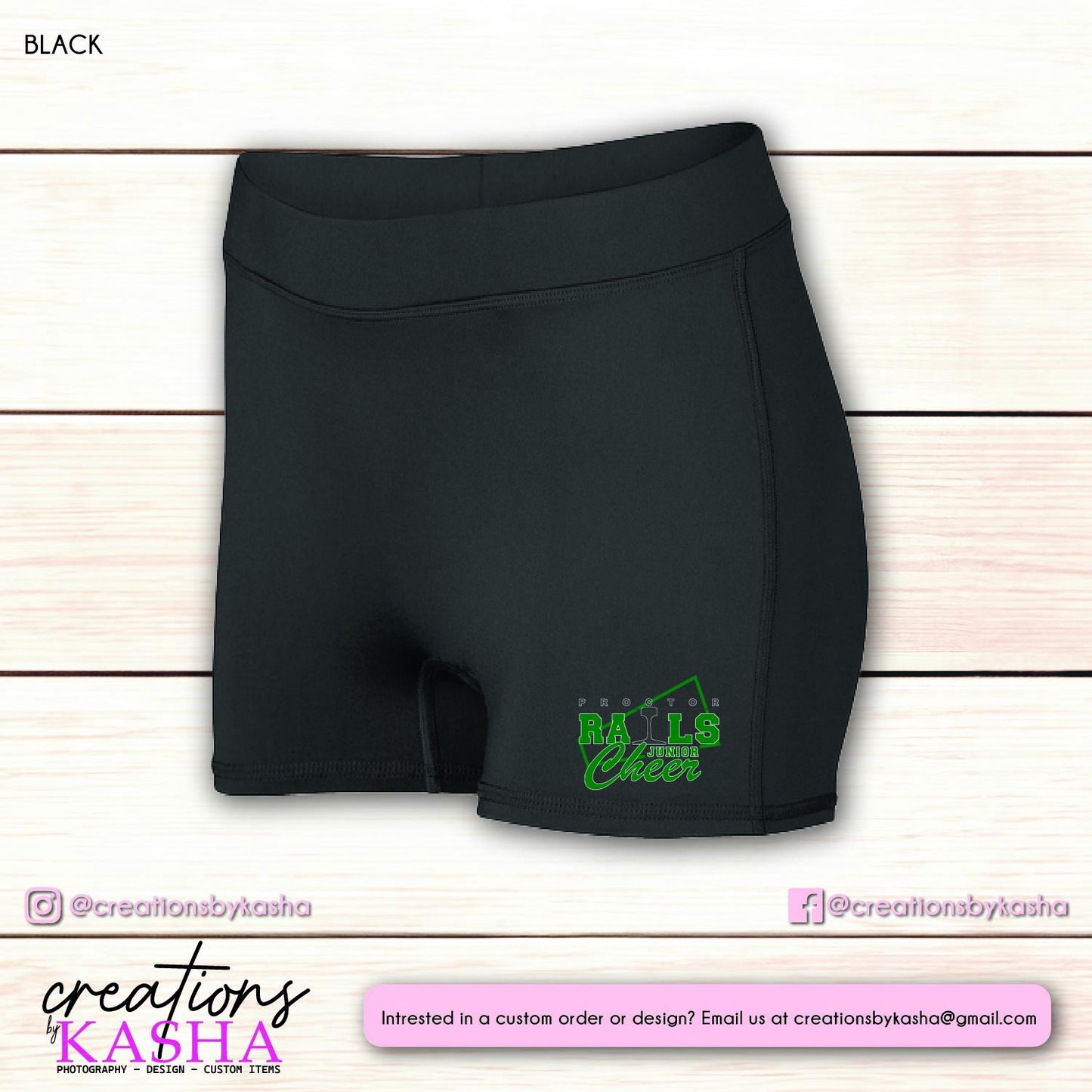 Jr Cheer Spandex Shorts