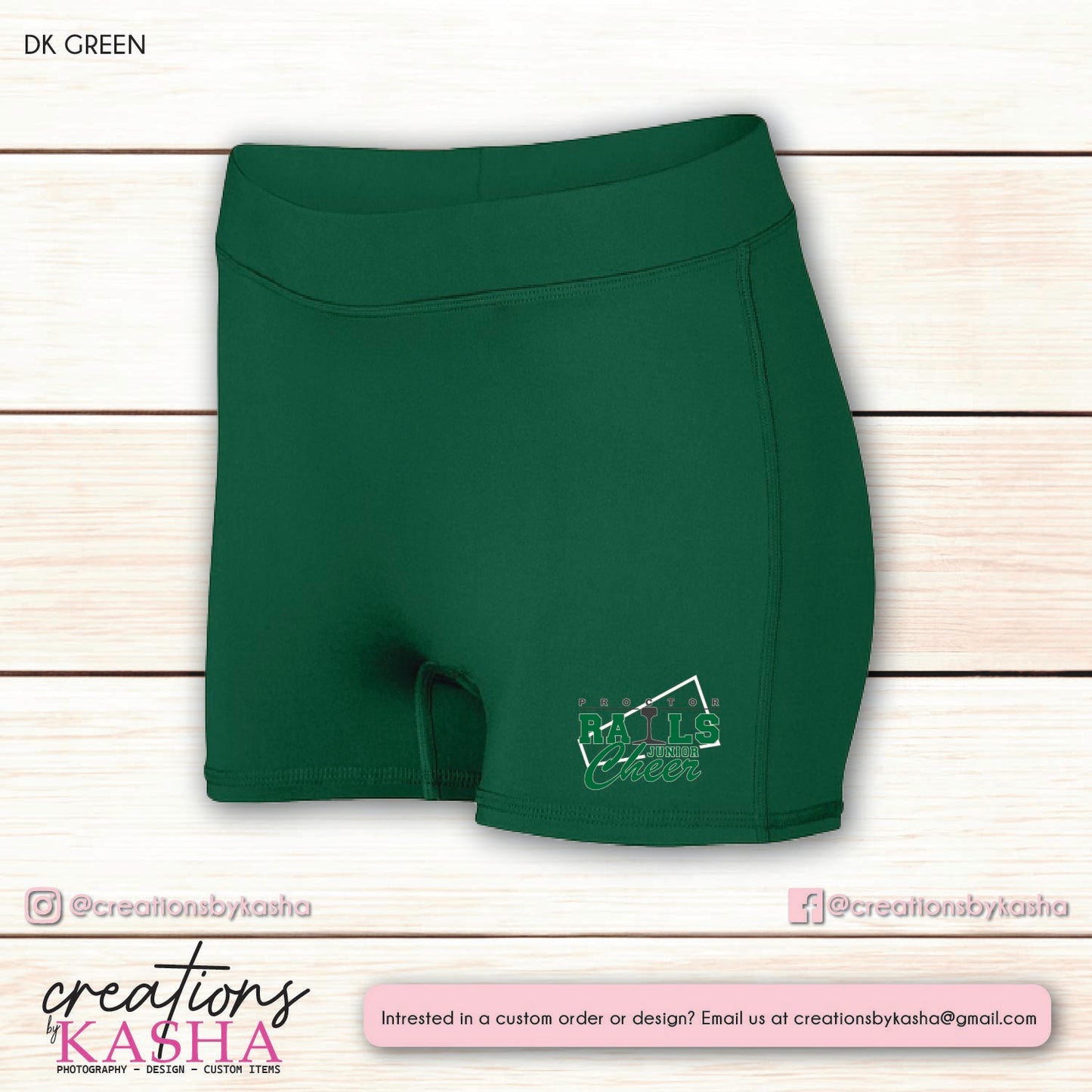 Jr Cheer Spandex Short