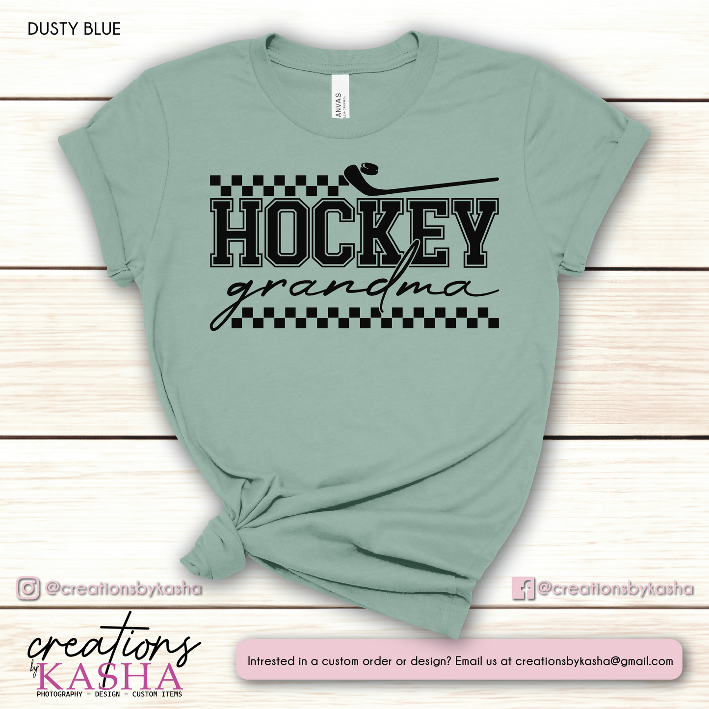 Hockey Gma - Retro T-shirt