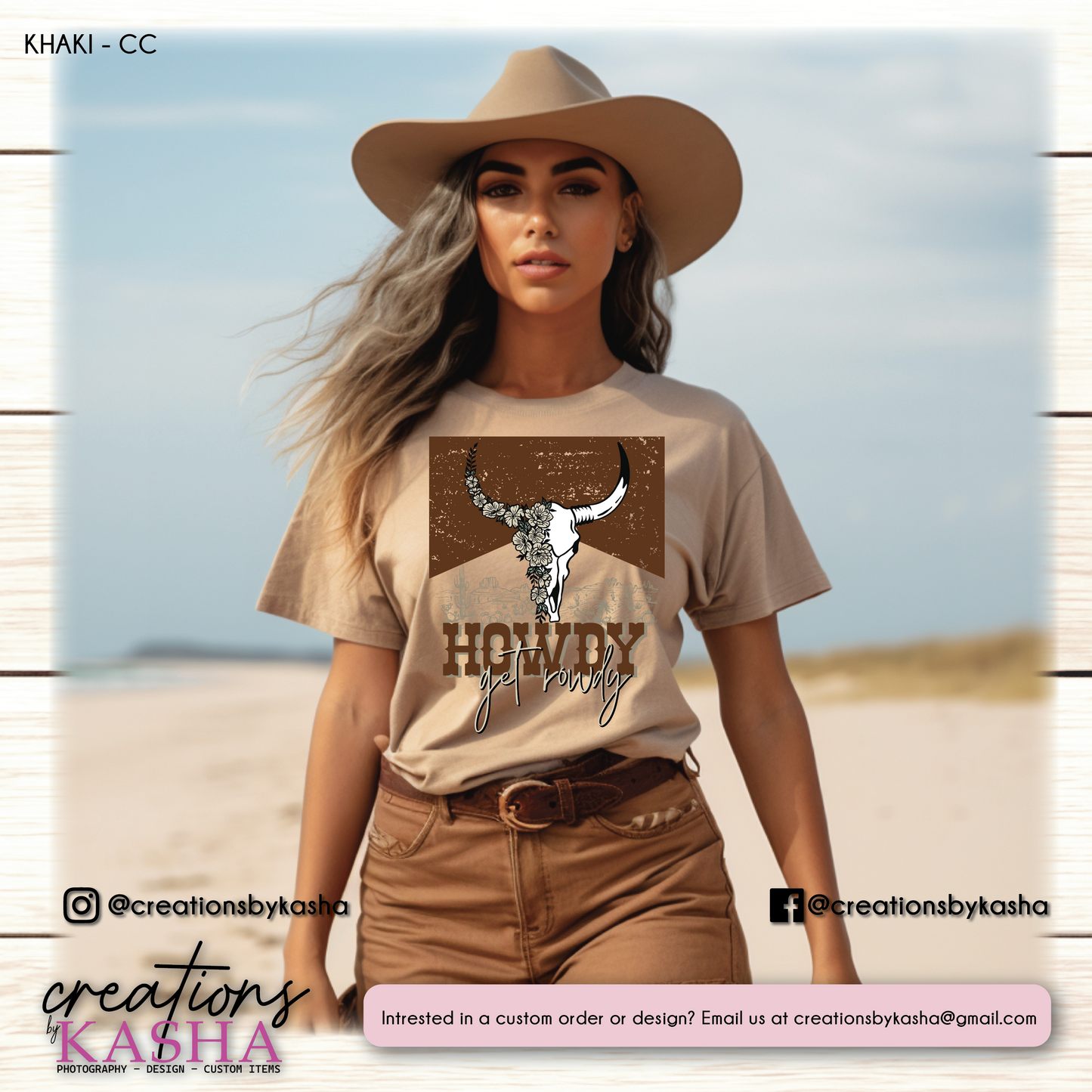 Howdy Get Rowdy - T-Shirt