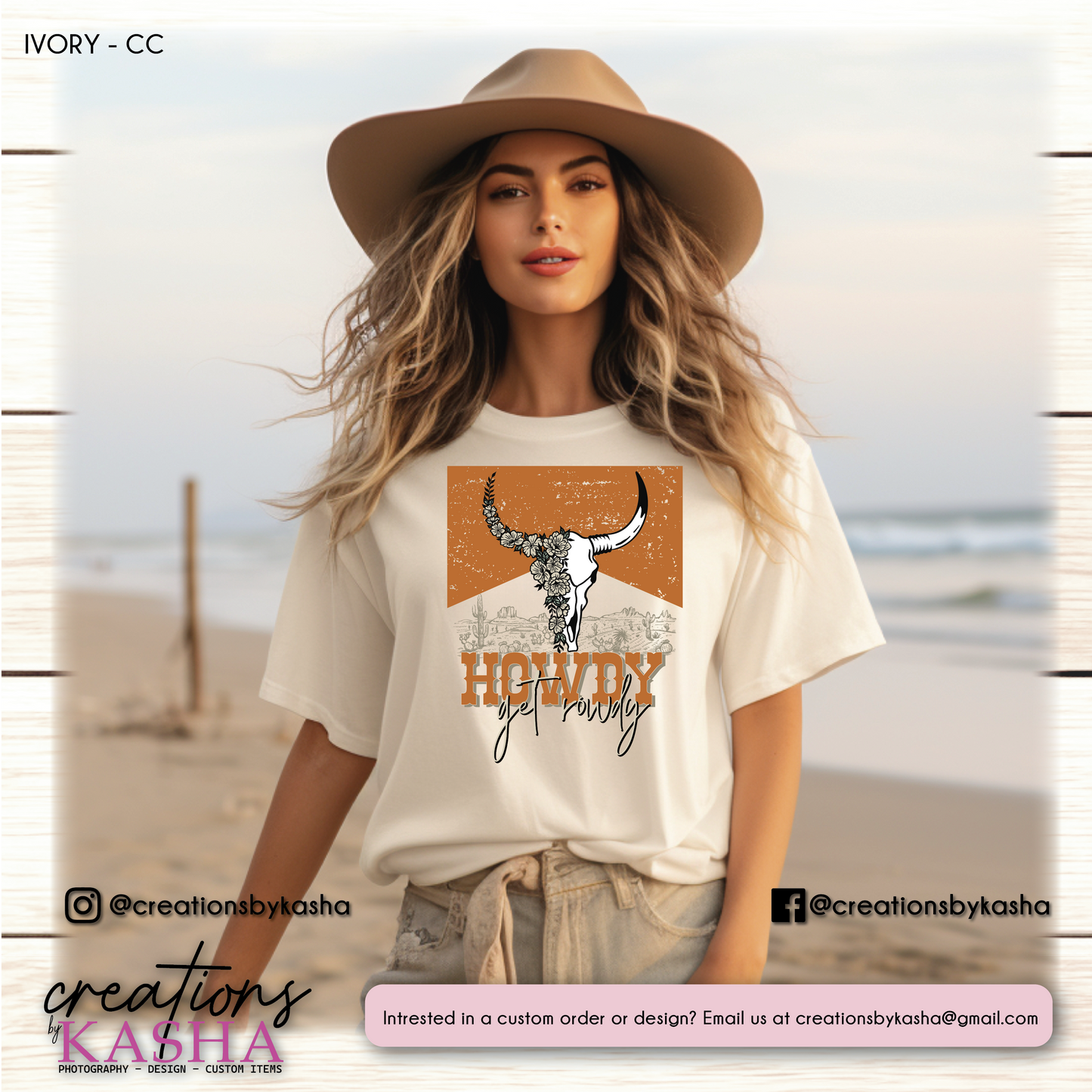 Howdy Get Rowdy - T-Shirt