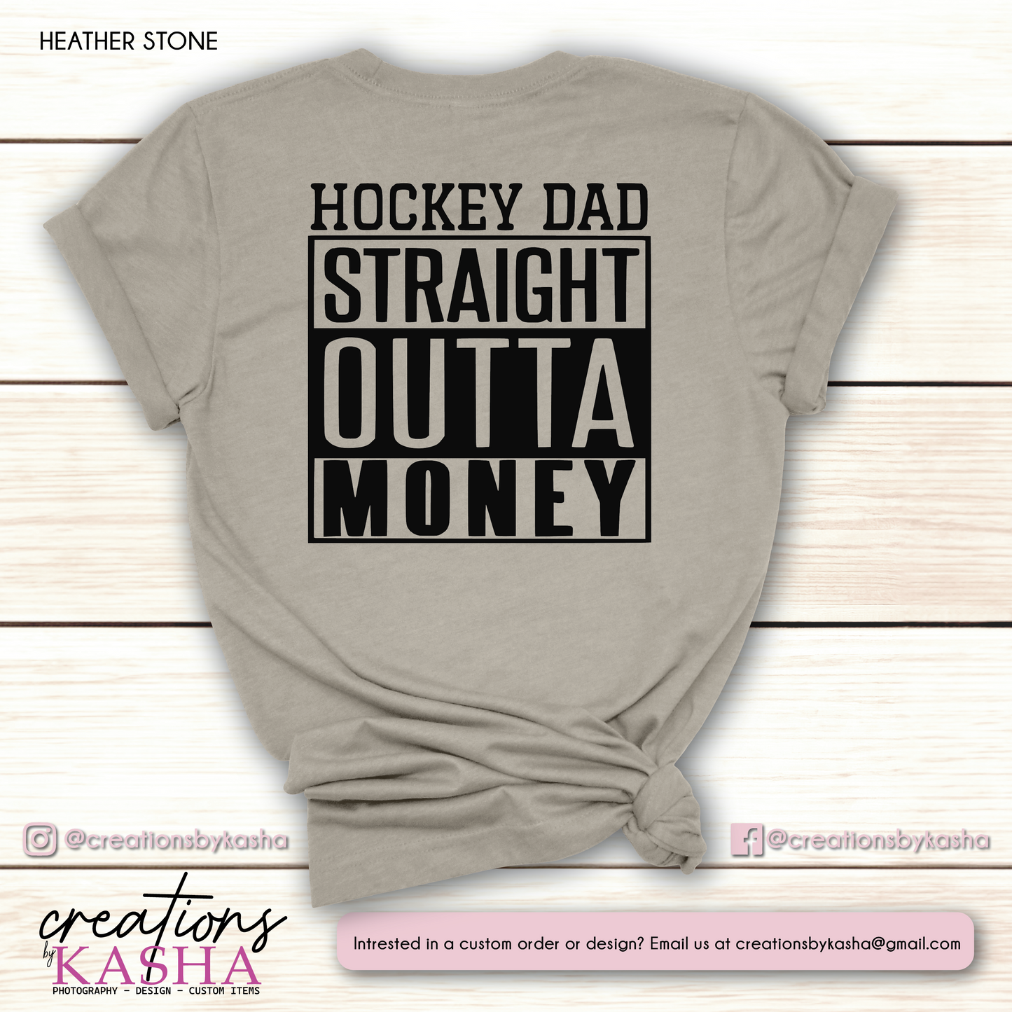 Hockey Dad - Straight Outta Money