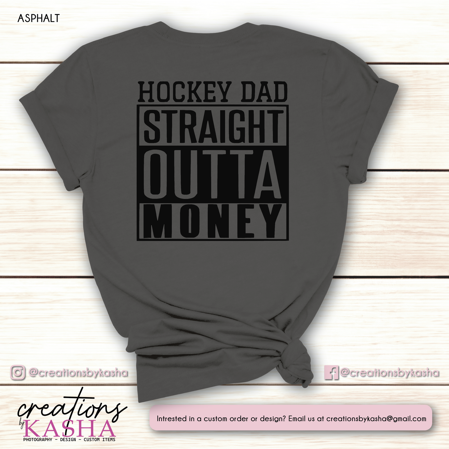 Hockey Dad - Straight Outta Money