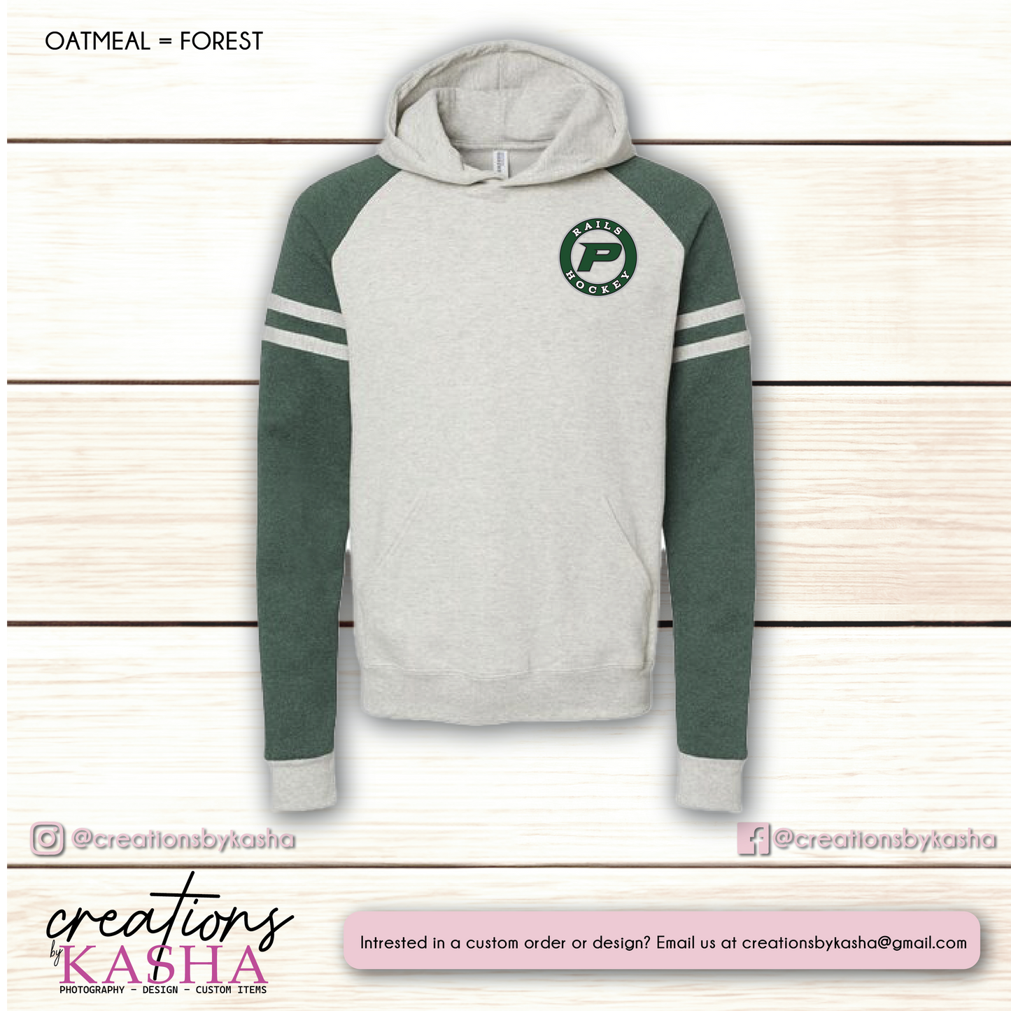 Rink side Social - PAHA Hoodie
