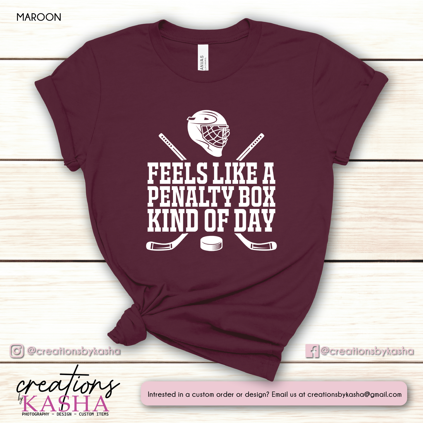 Penalty Box Kinda Day T-shirt
