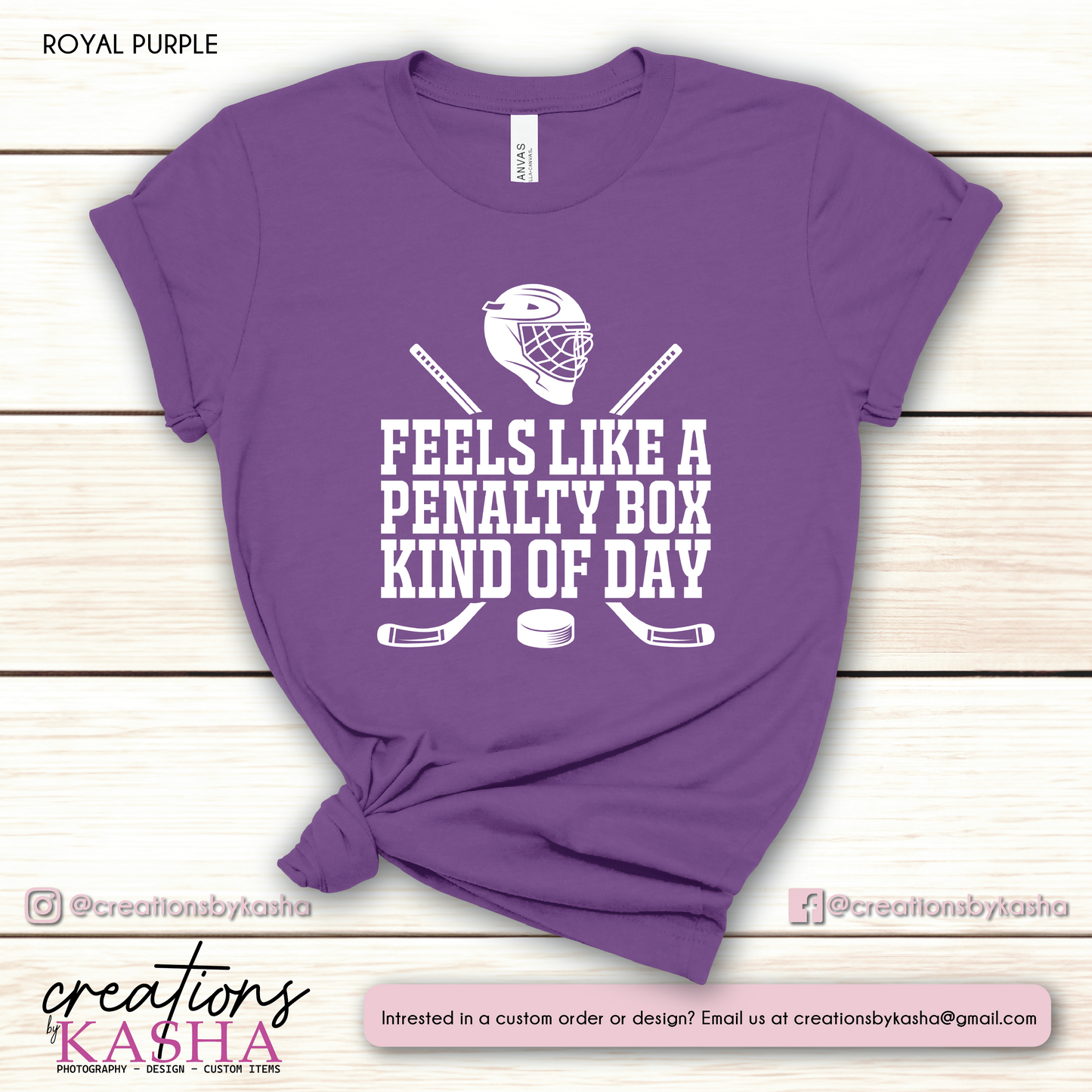 Penalty Box Kinda Day T-shirt