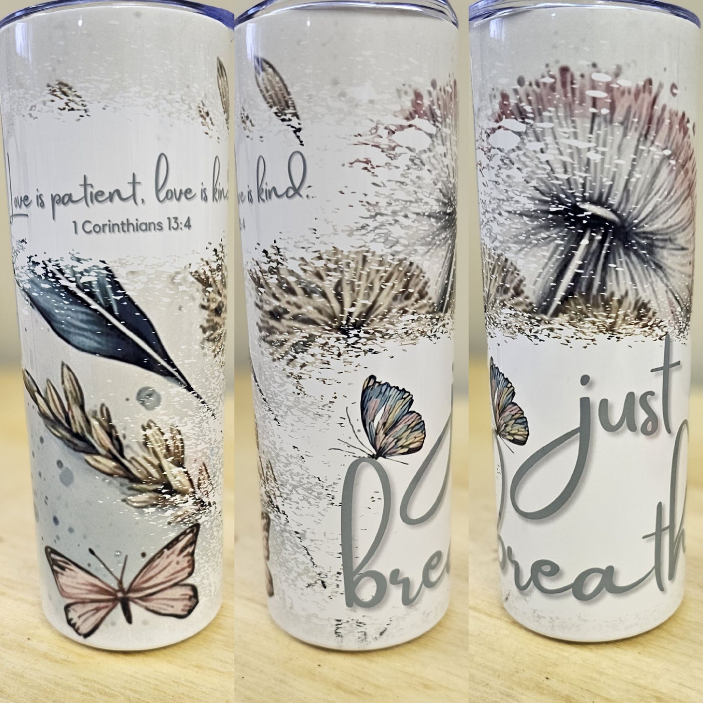 Just Breath Tumbler