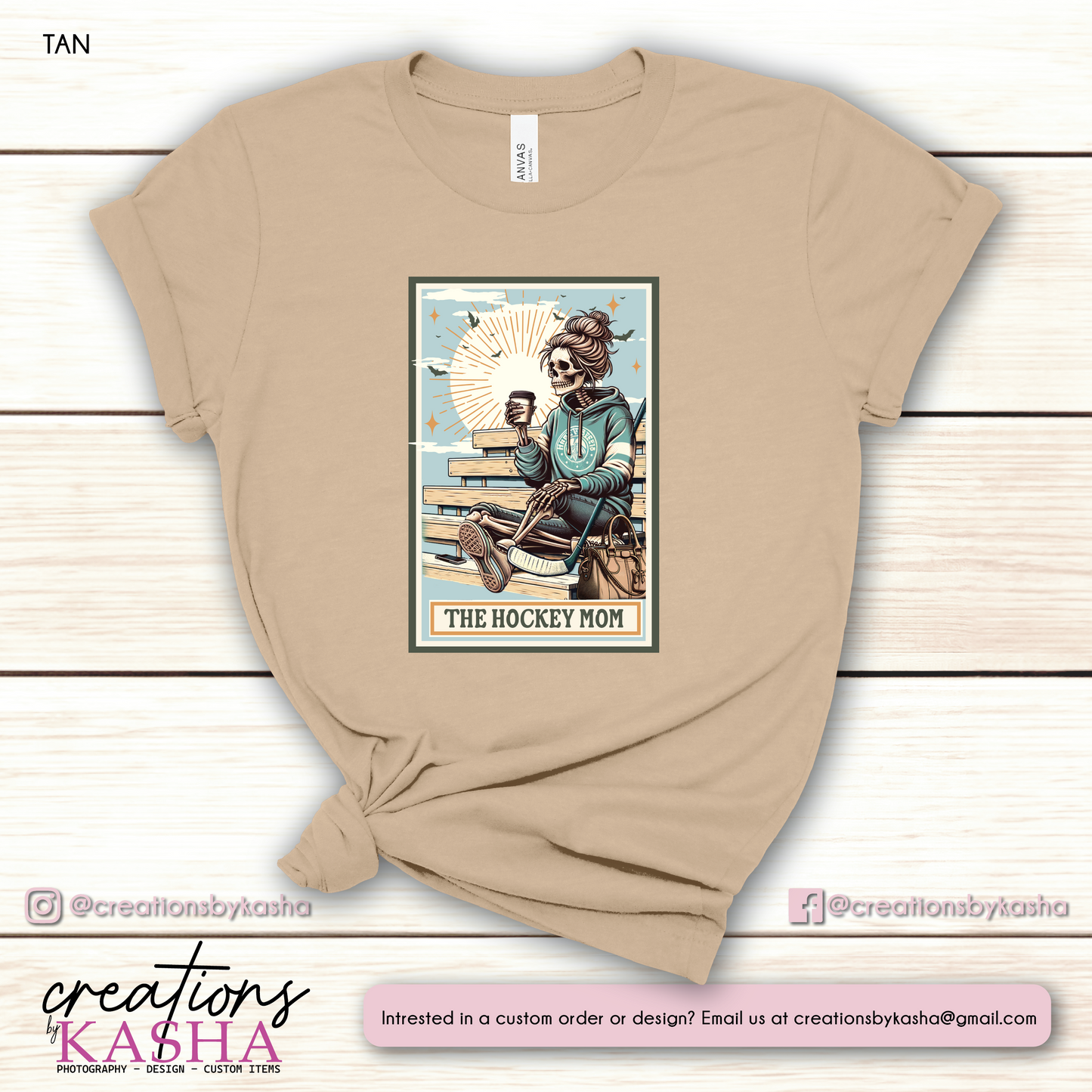 "The Hockey Mom" Tshirt