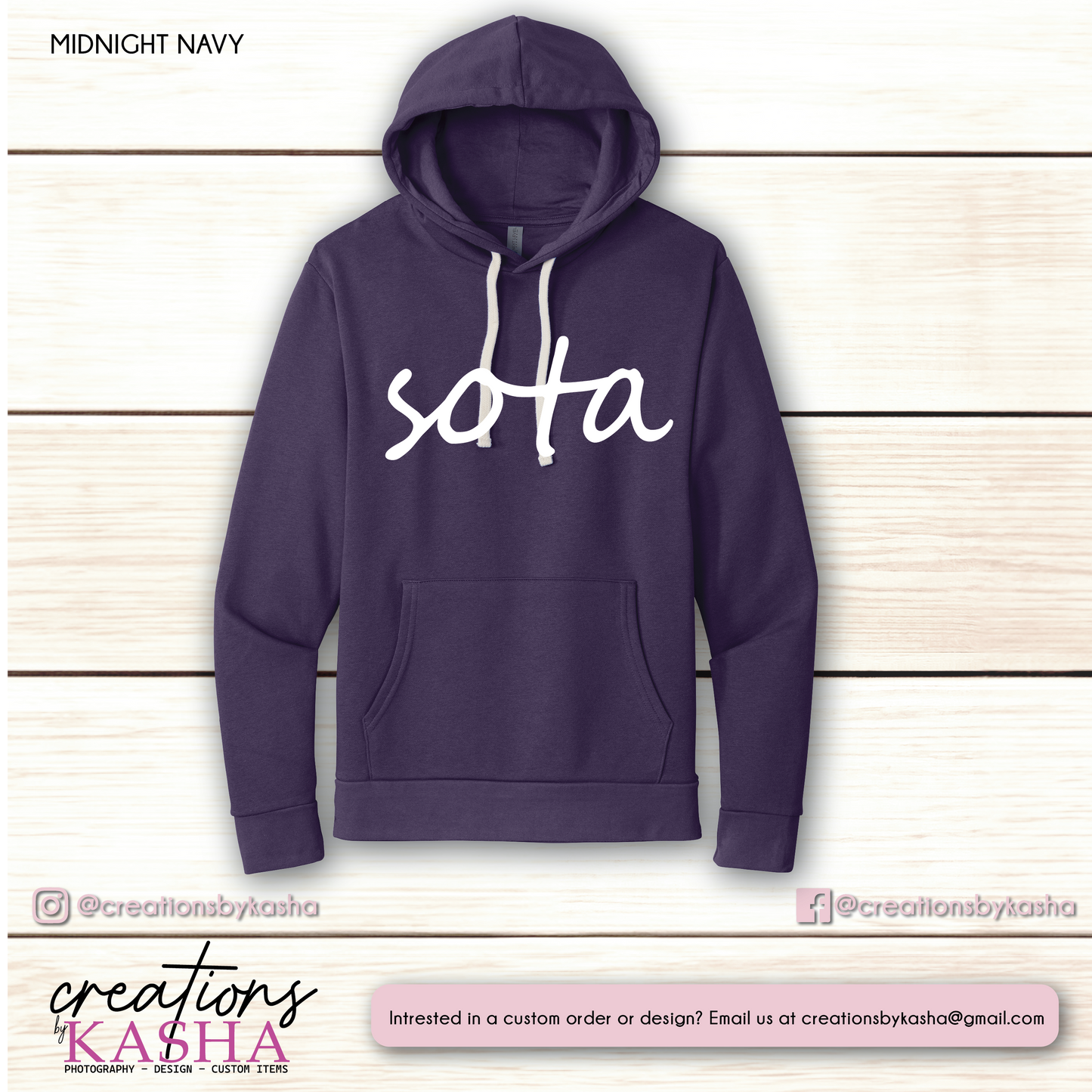 Cursive Sota Hoodie