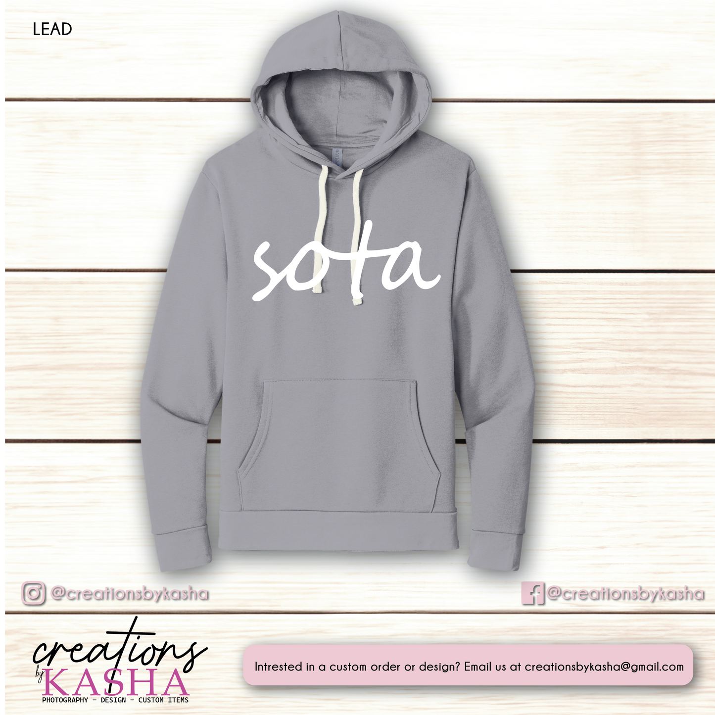 Cursive Sota Hoodie