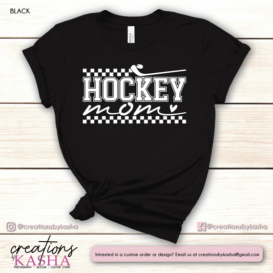 Hockey Mom - Retro T-shirt