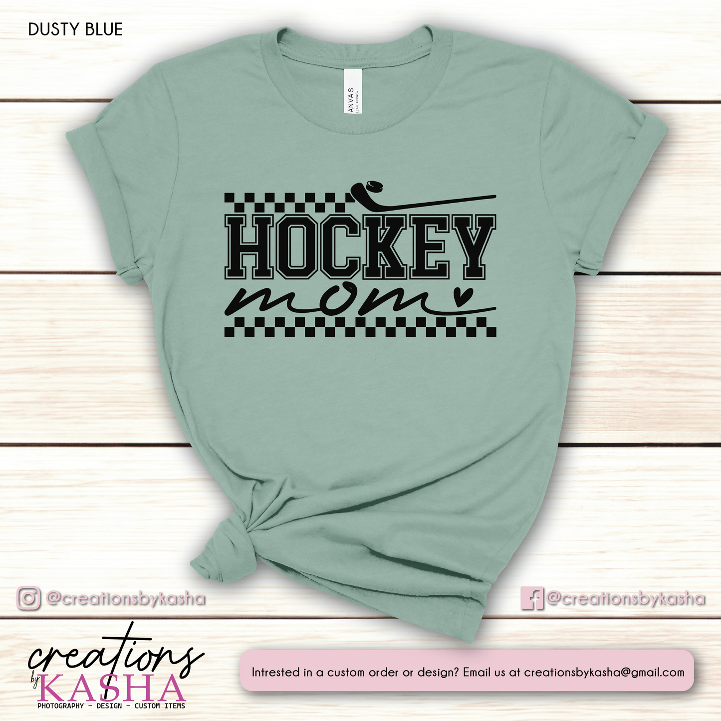 Hockey Mom - Retro T-shirt