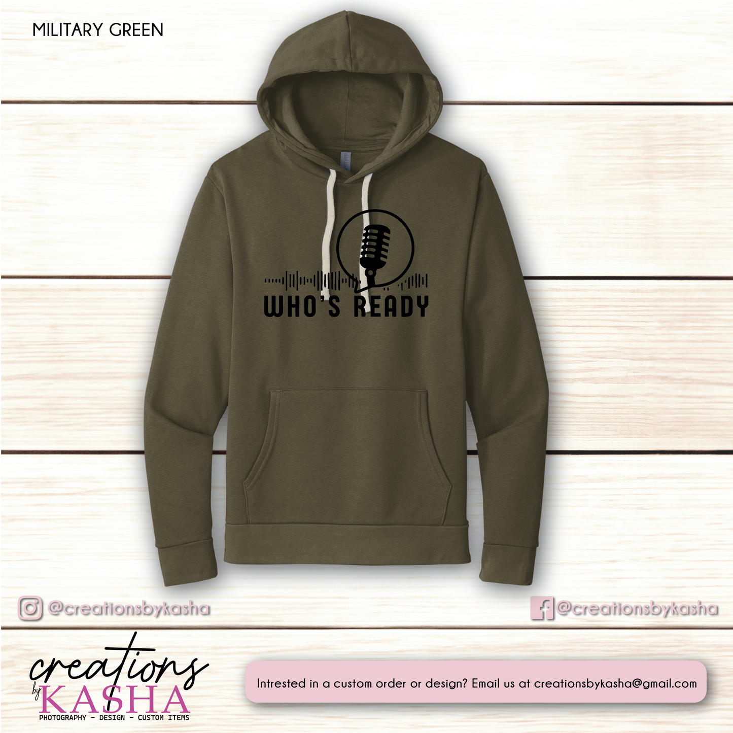 Who's Ready Hoodie