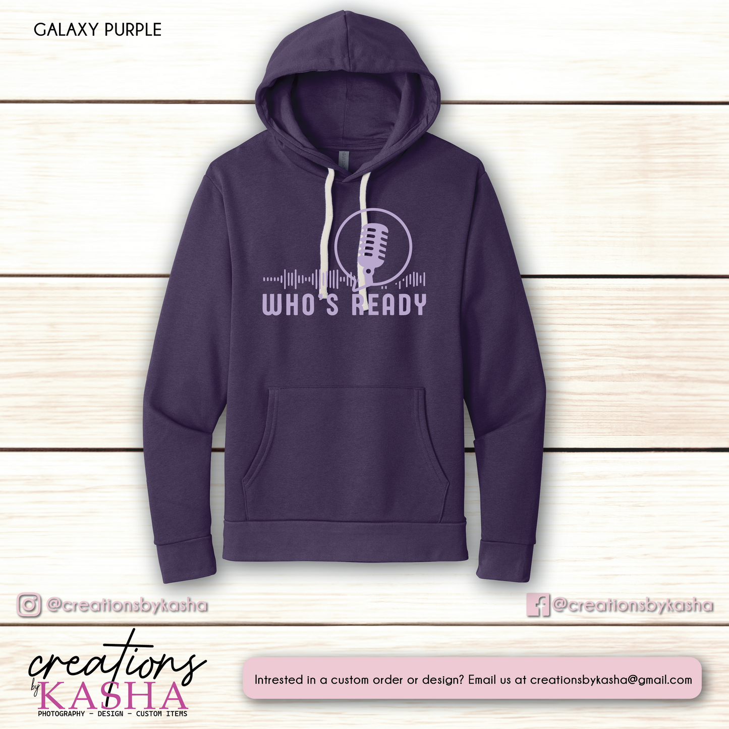 Who's Ready Hoodie