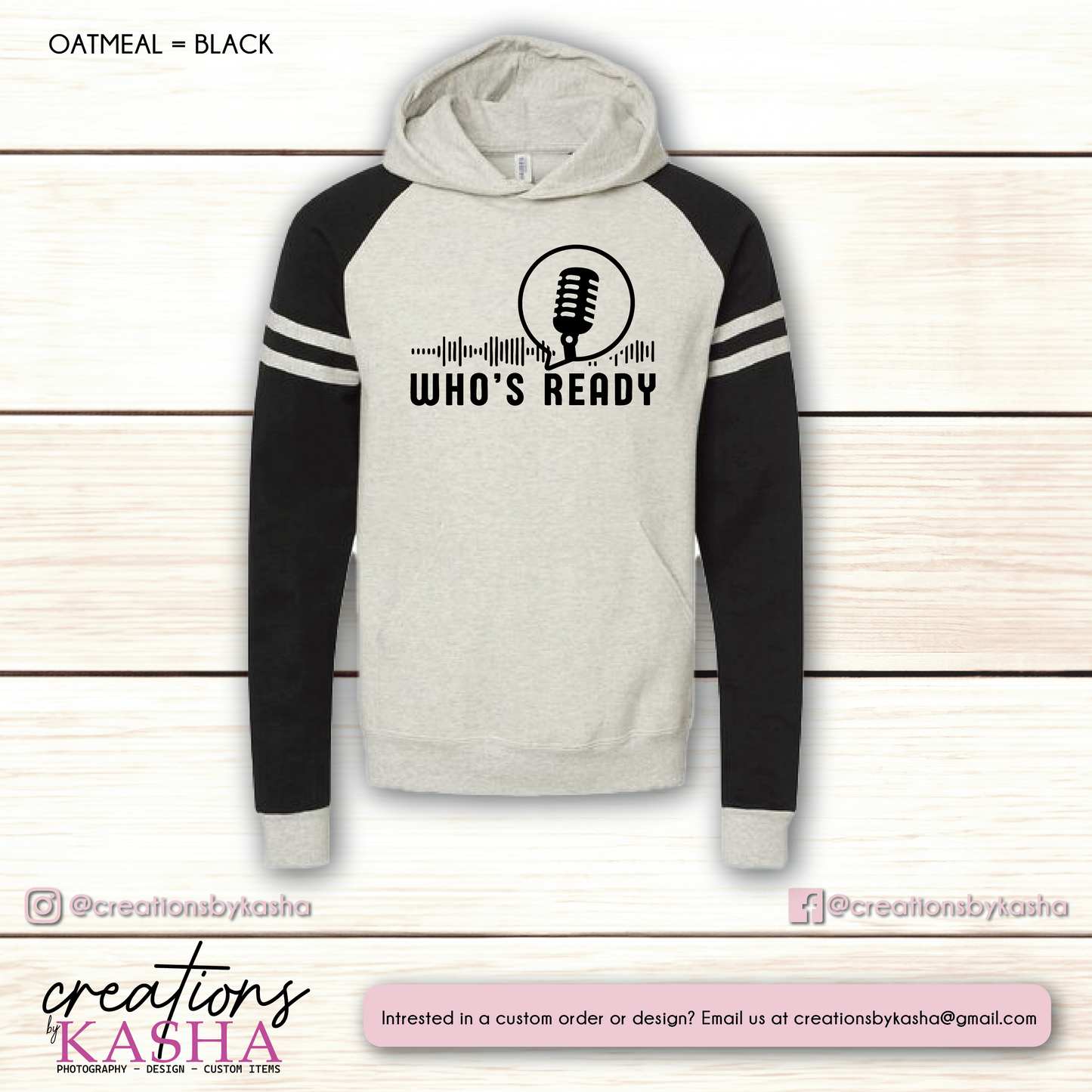 Who's Ready Athletic Hoodie