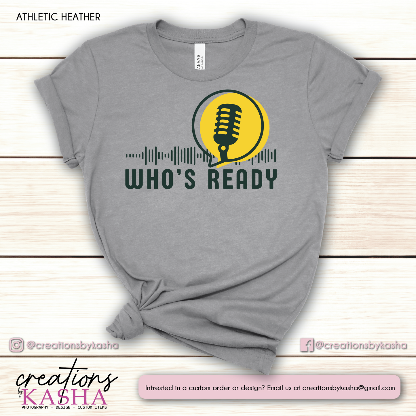 Color Who's Ready T-shirt