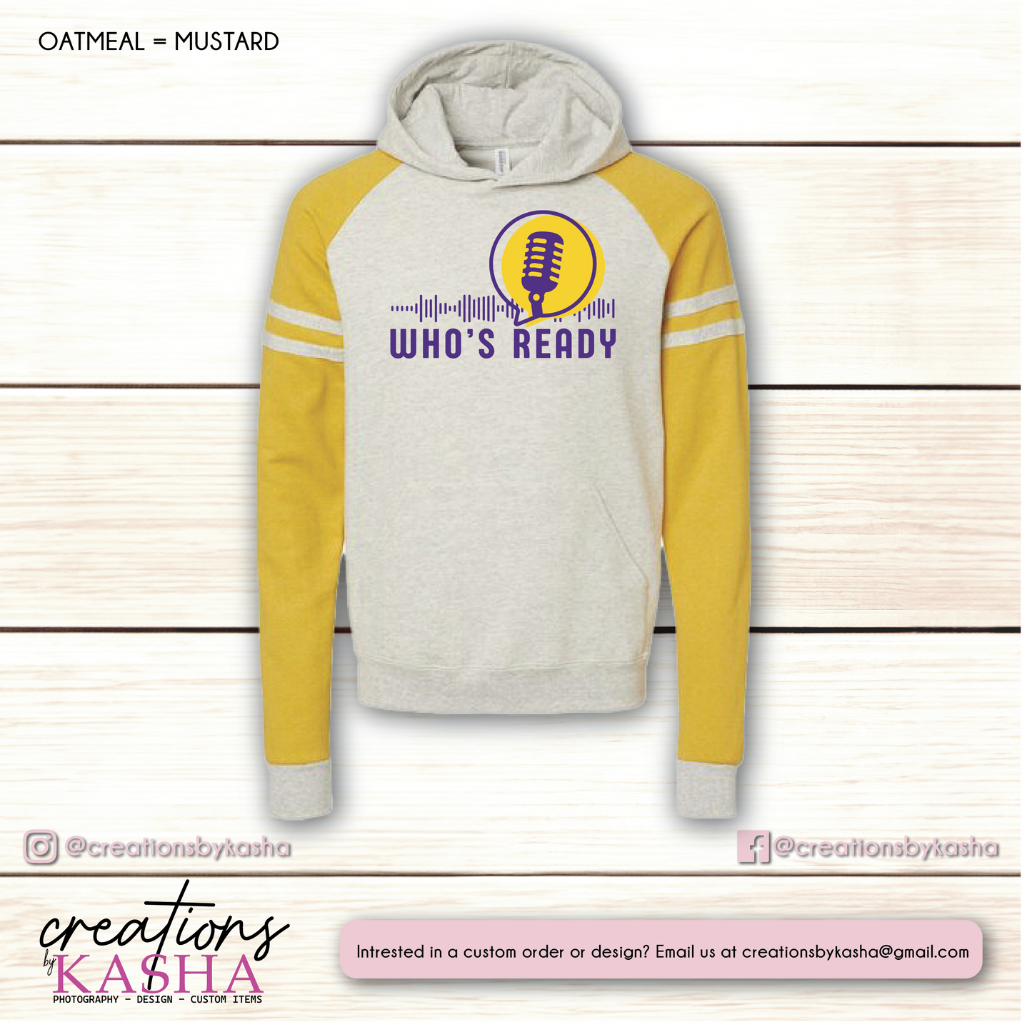Who's Ready Athletic Hoodie