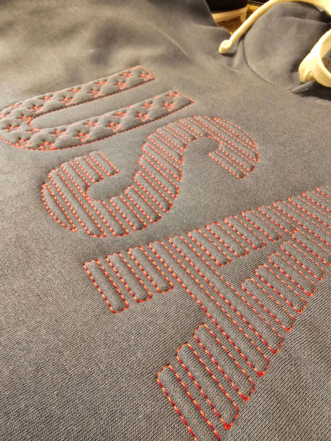 USA Embossed Hoodie