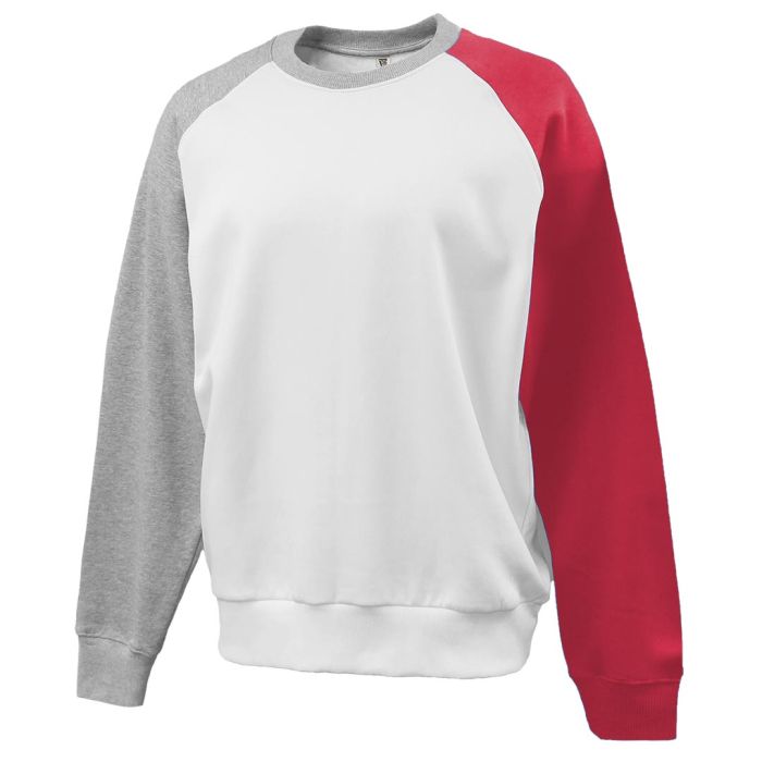Color block Sleeve Crew