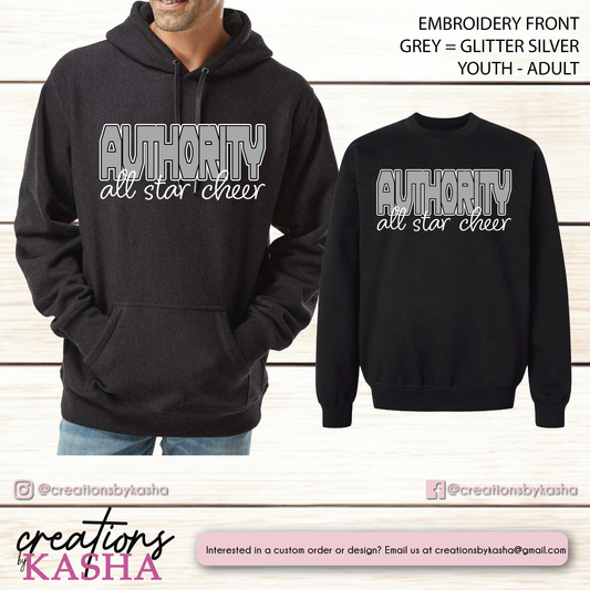 Authority Elite All-Star Cheer – Embroidered