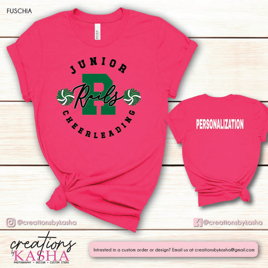 Jr Rails Cheerleading T-shirt