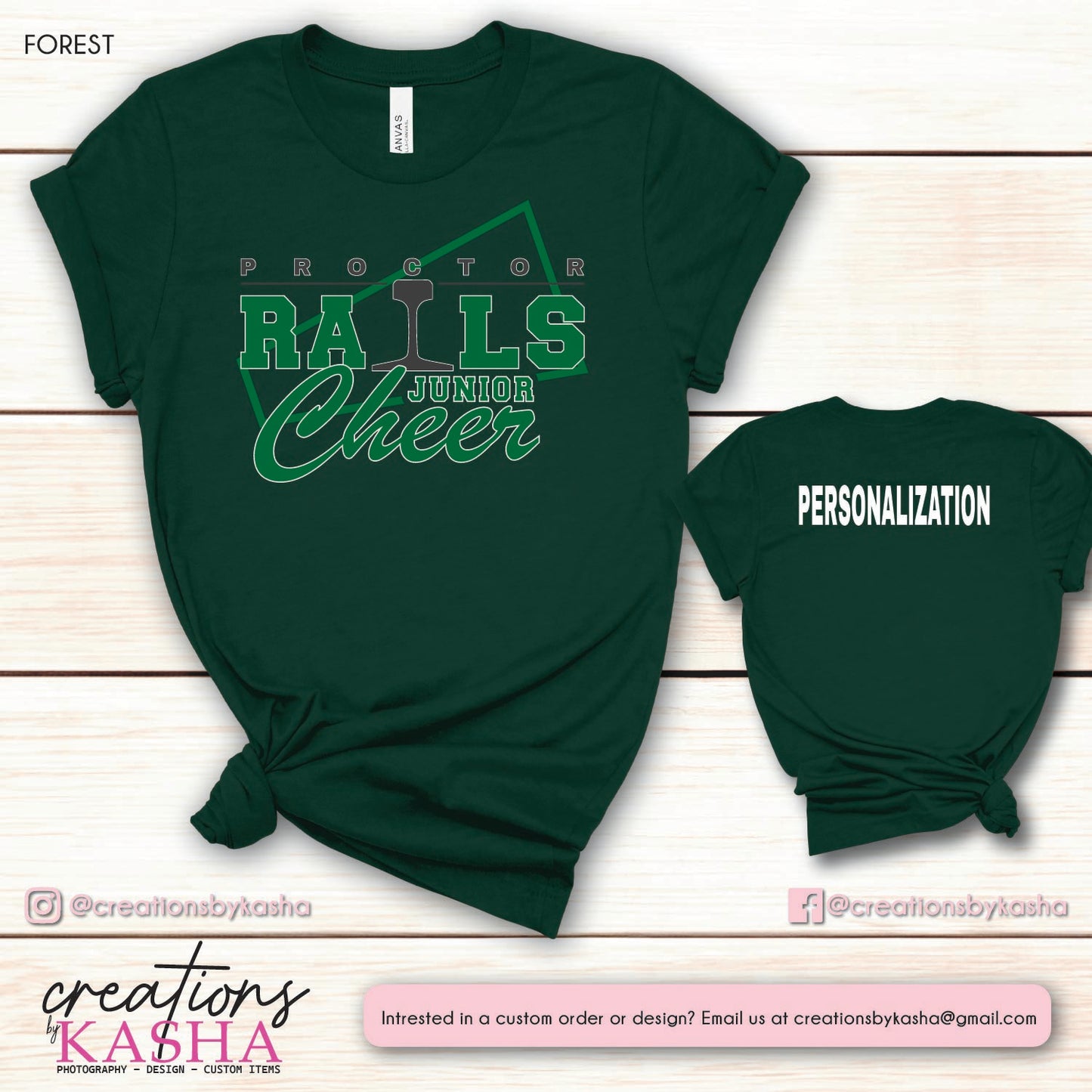 Jr Rails Official - T-shirt