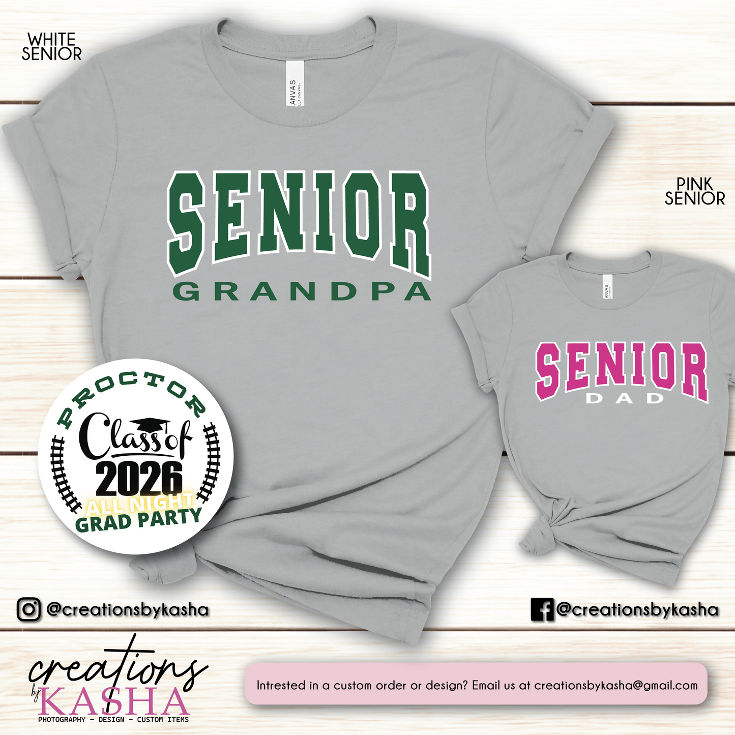 Senior Arched Dad