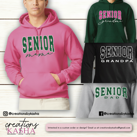 Senior Parent Embroidered