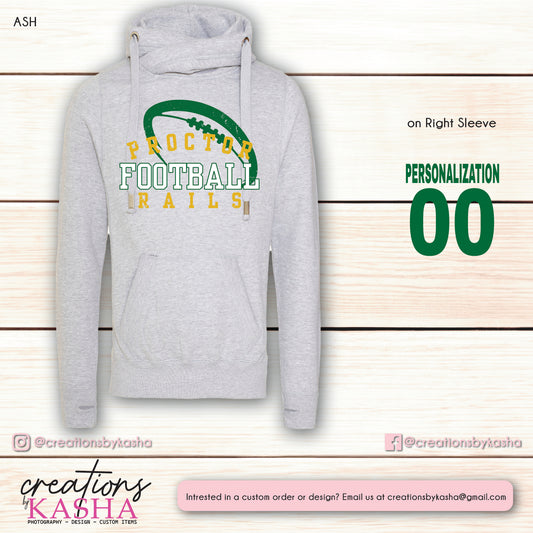 Football Cowl Sweater