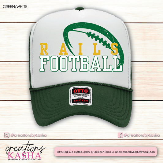 Rails Football Hat