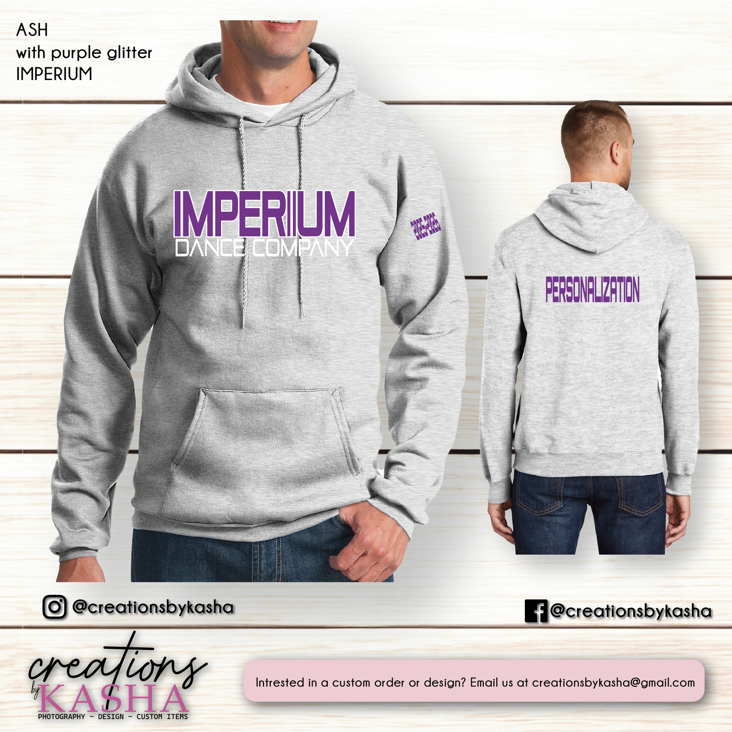 Imperium Glitter Hoodie