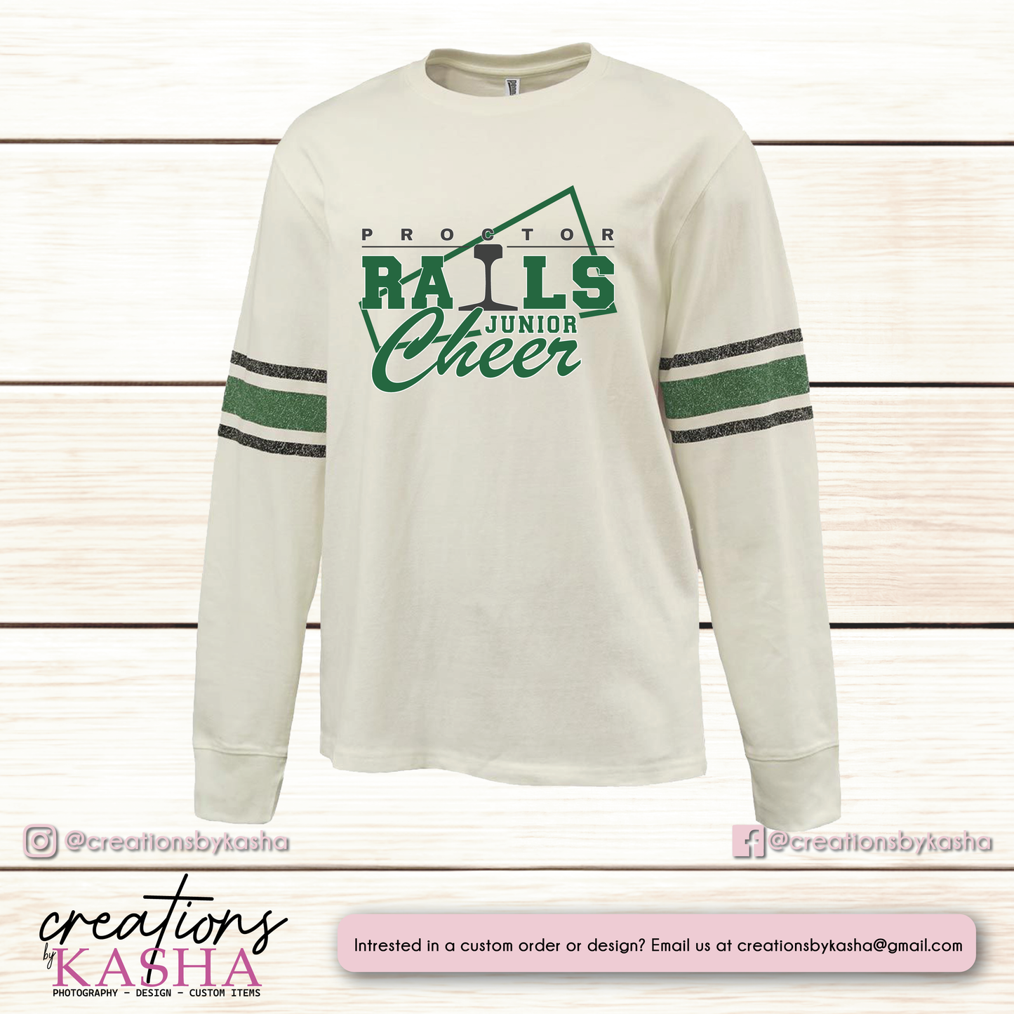 Cheer Color Block Sleeve