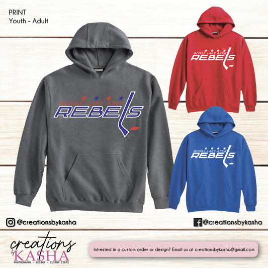 Rebels Official Logo Hoodie