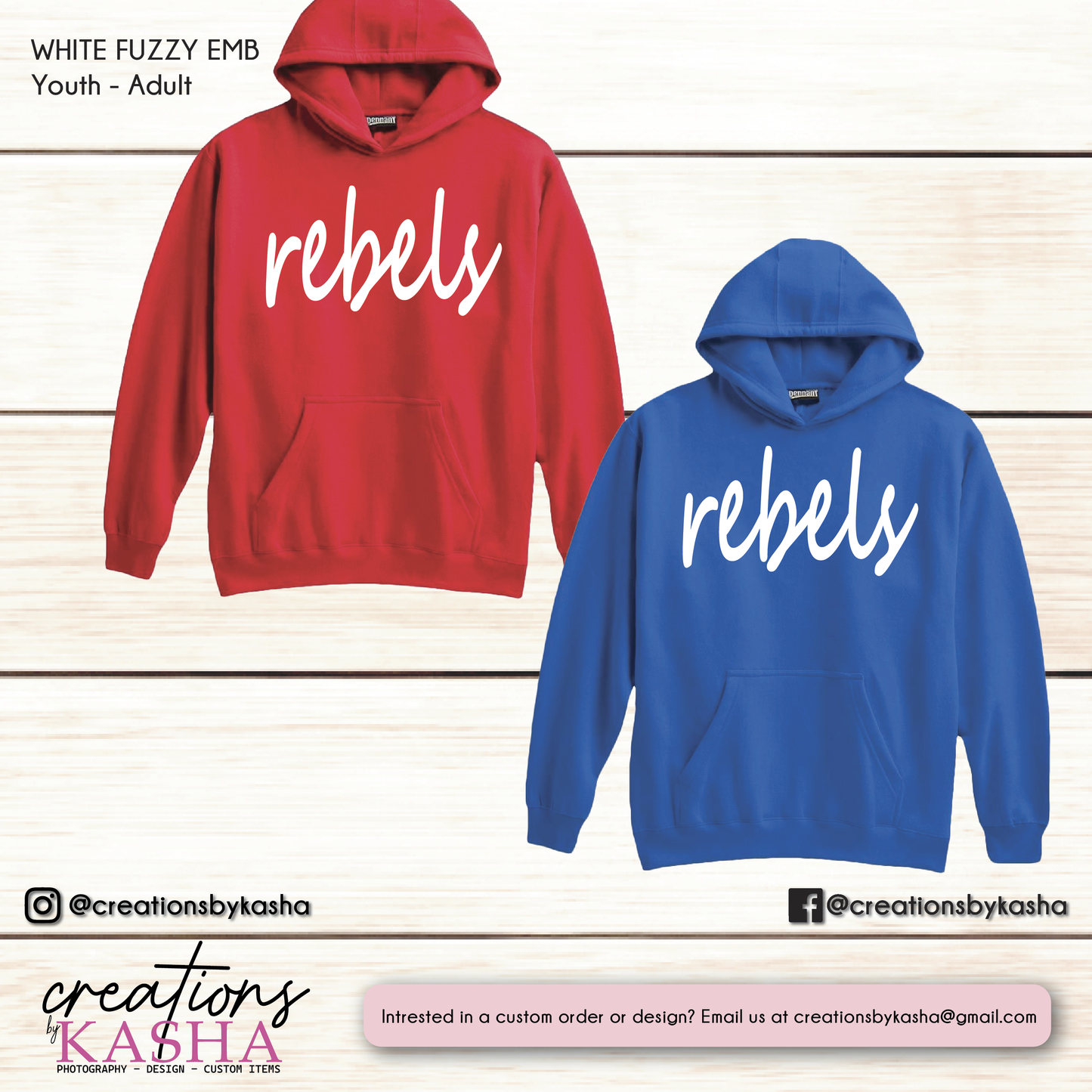 Fuzzy Rebels Hoodie