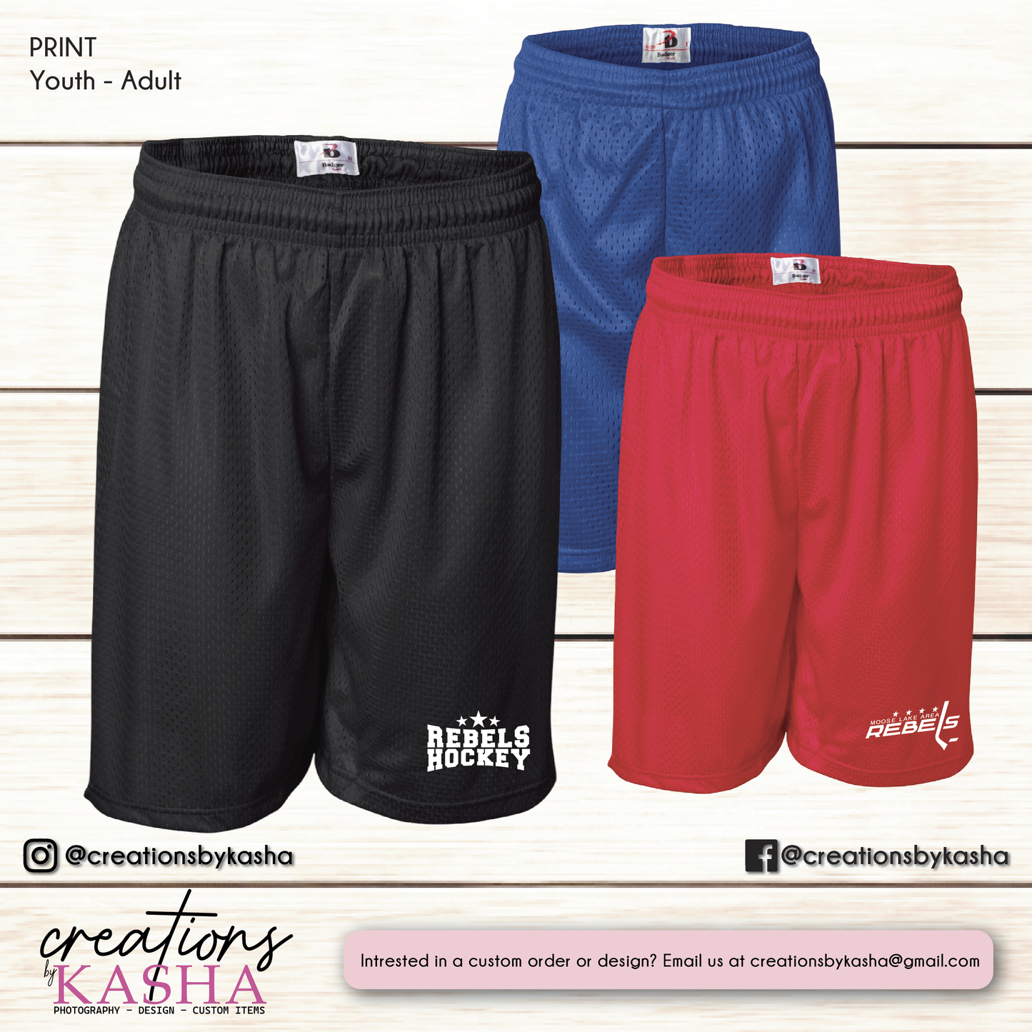Rebels Mesh Short