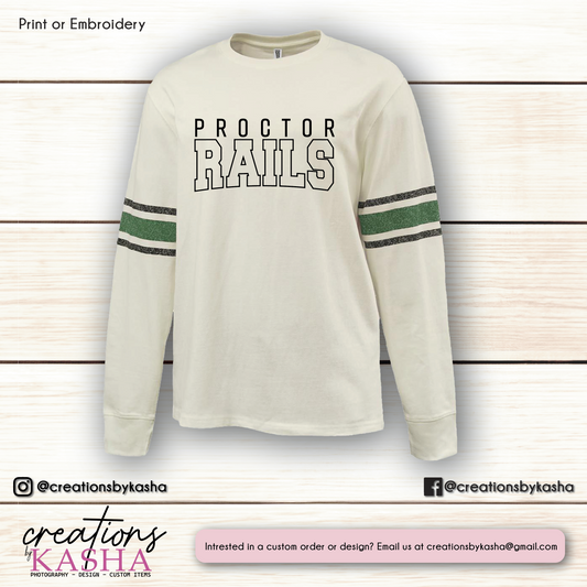 School Spirit Block Sleeve