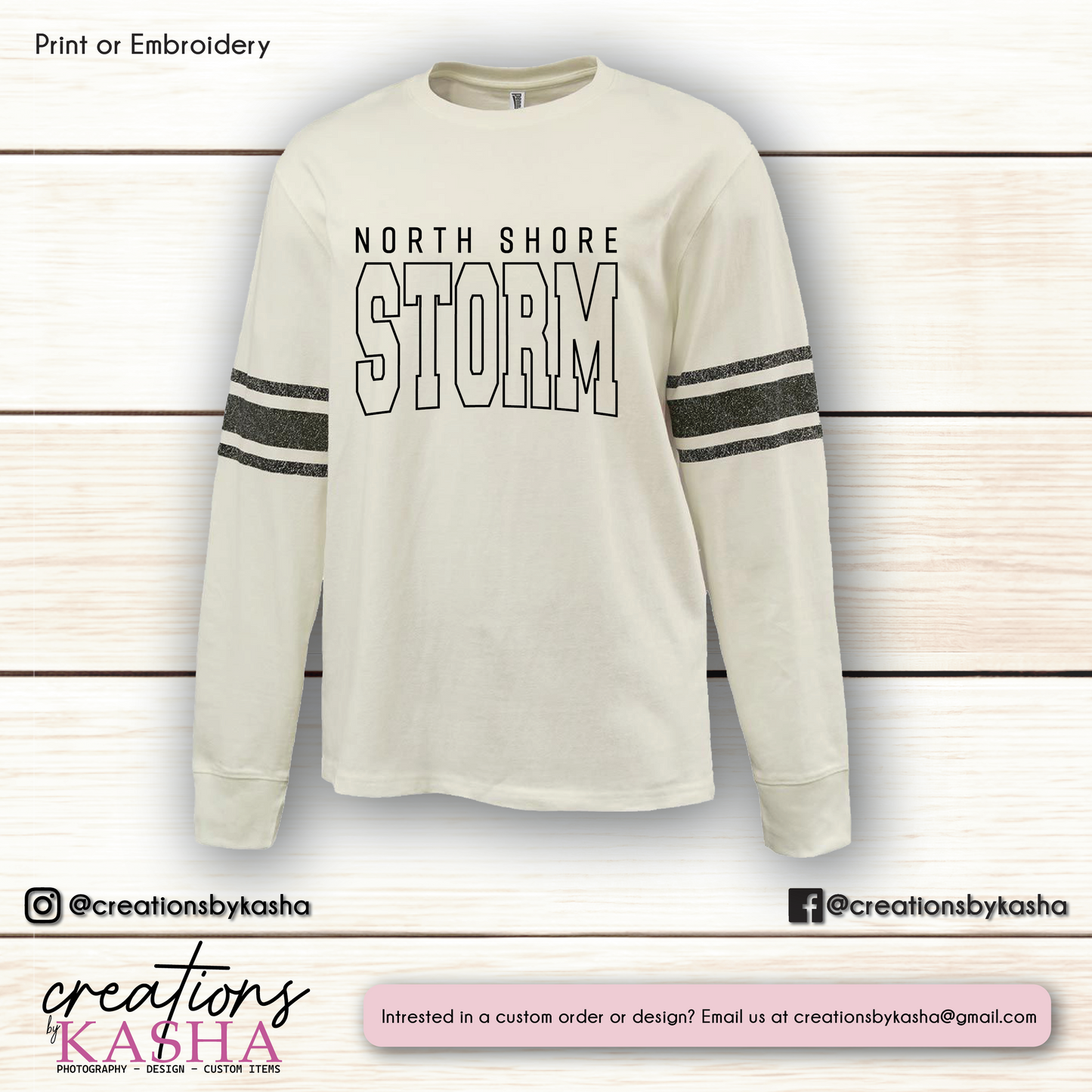 School Spirit Block Sleeve