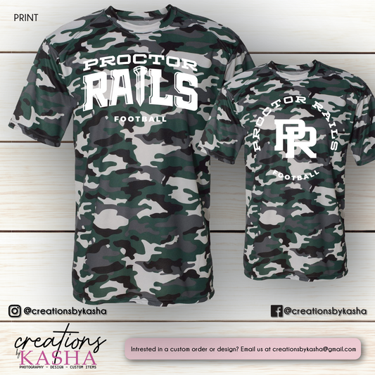 Dri-Fit Camo -Football Shirt