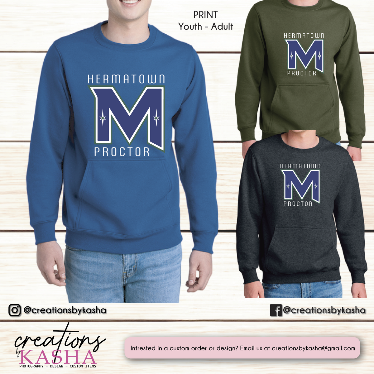 Mirage - Printed Apparel - Youth + Adult